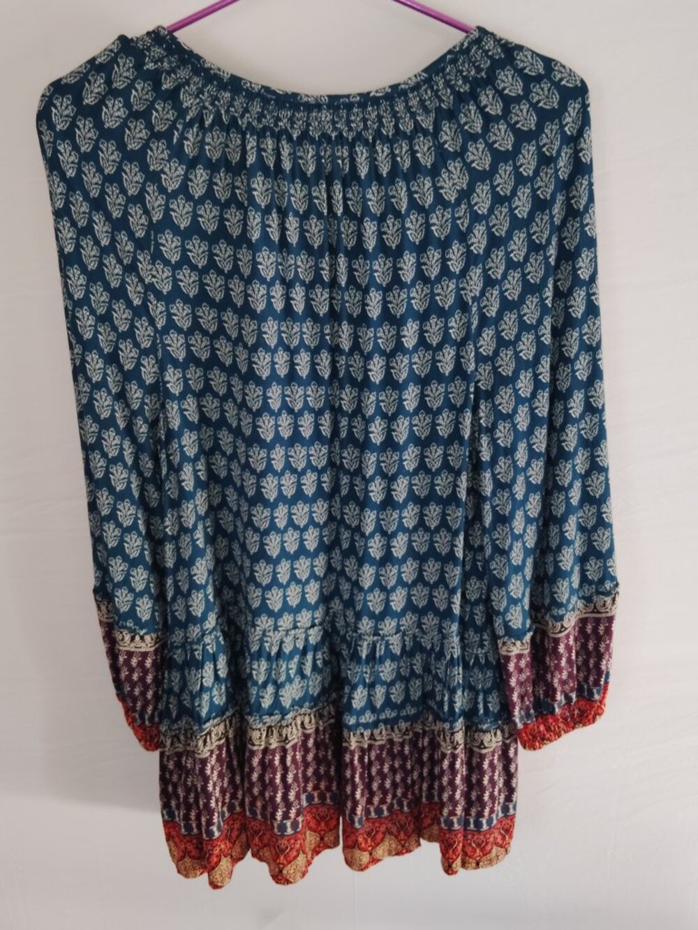 Beach Lunch Lounge Tunic/Cover-up BOHO M - Picture 2 of 6